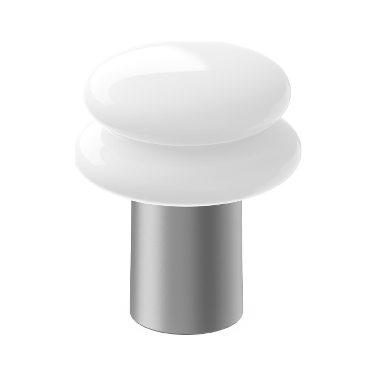 Snowman 8 — Silver / White