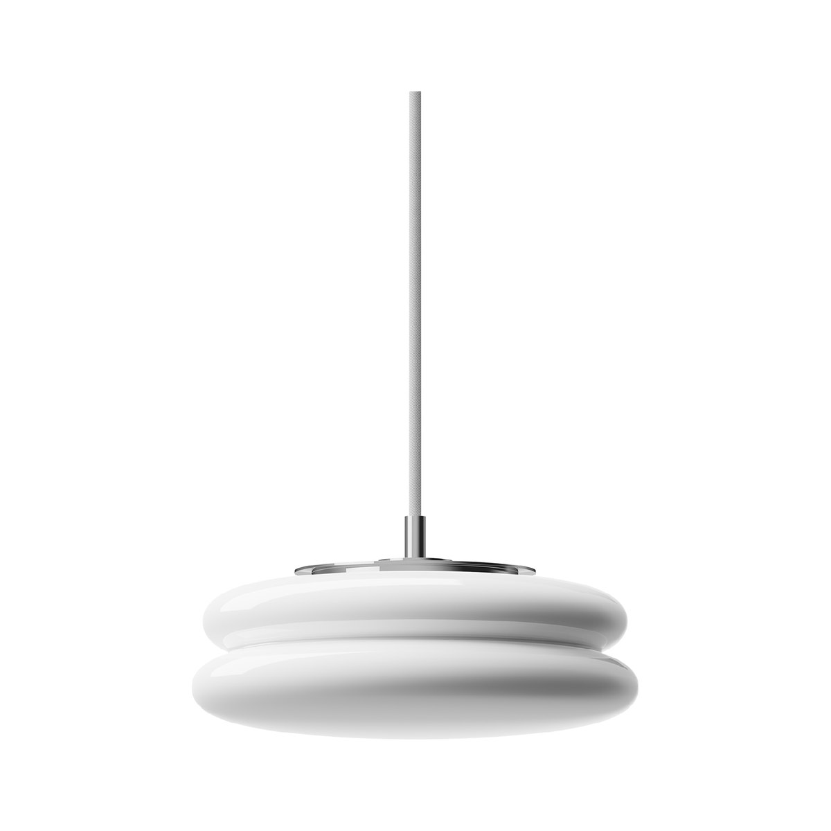 SNOWMAN25 Pendant — White